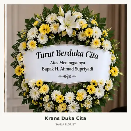 Krans Bunga Duka Rs Mitra Keluarga Bekasi